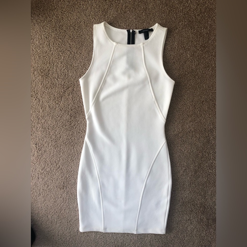 Forever 21 White Bodycon Dress